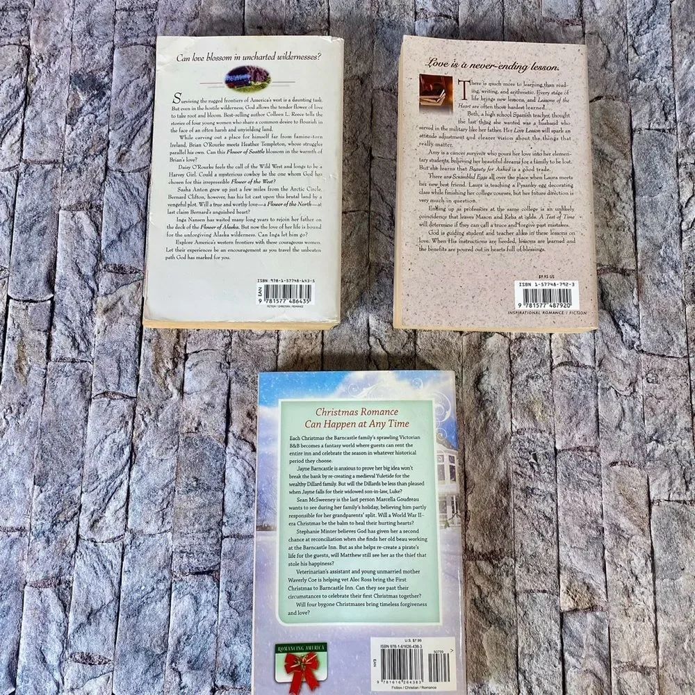 Love and Romance Collection Novels Paperback Book Bundles Set of 3 Book Sale